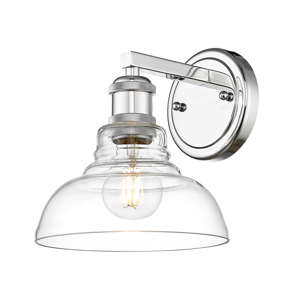 Yep by Golden Lighting Carver 1-light Vanity in Chrome